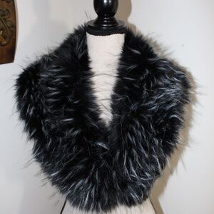 Soul Young, Faux Fur Collar, Shaw Wrap